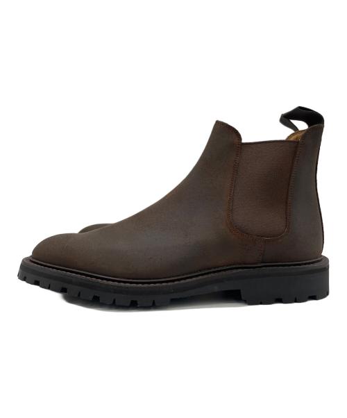 Crockett & Jones（クロケット＆ジョーンズ）Crockett & Jones (クロケット＆ジョーンズ) サイドゴアブーツ CHELSEA 12 ブラウン サイズ:5 1/2 Eの古着・服飾アイテム