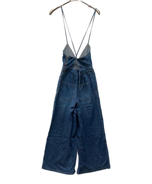 IENA（イエナ）IENA (イエナ) レースアップデニムサロペット インディゴ サイズ:38の古着・服飾アイテム