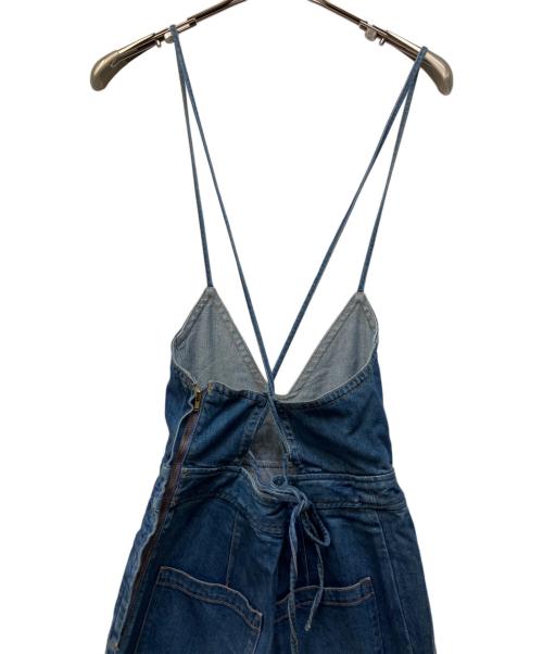 IENA（イエナ）IENA (イエナ) レースアップデニムサロペット インディゴ サイズ:38の古着・服飾アイテム