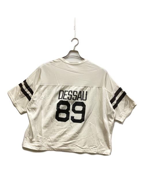 F/CE.（エフシーイー）F/CE. (エフシーイー) デッサウ フットボール Tシャツ ホワイト サイズ:ｓの古着・服飾アイテム