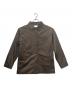 EMODA（エモダ）の古着「EATHER LIKE NYLON JACKET」｜ブラウン