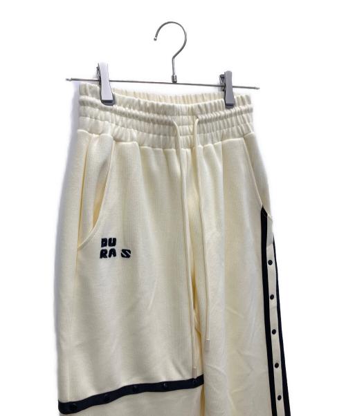 DURAS（デュラス）DURAS (デュラス) Backprint line pants イエロー サイズ:SIZEFREE 未使用品の古着・服飾アイテム