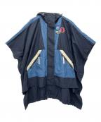 COACH×DISNEYコーチ×ディズニー）の古着「フーデットポンチョ」｜ネイビー