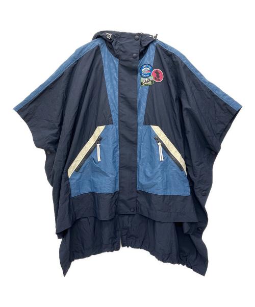 COACH（コーチ）COACH (コーチ) DISNEY (ディズニー) フーデットポンチョ ネイビー サイズ:XS/Sの古着・服飾アイテム