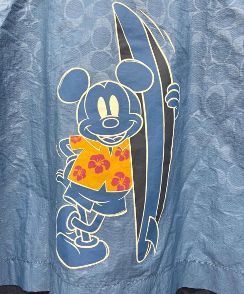 COACH（コーチ）COACH (コーチ) DISNEY (ディズニー) フーデットポンチョ ネイビー サイズ:XS/Sの古着・服飾アイテム