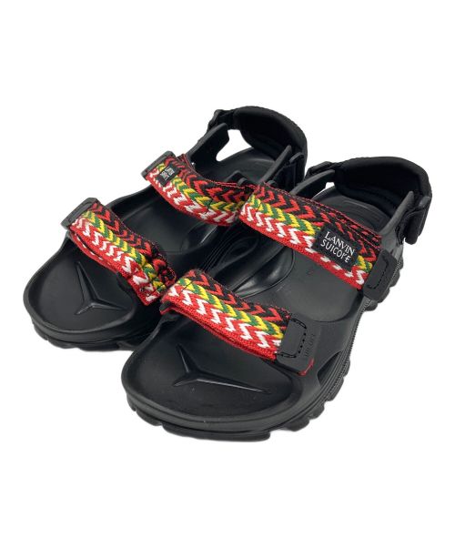 suicoke（スイコック）suicoke (スイコック) LANVIN (ライバン) サンダル ブラック サイズ:5の古着・服飾アイテム