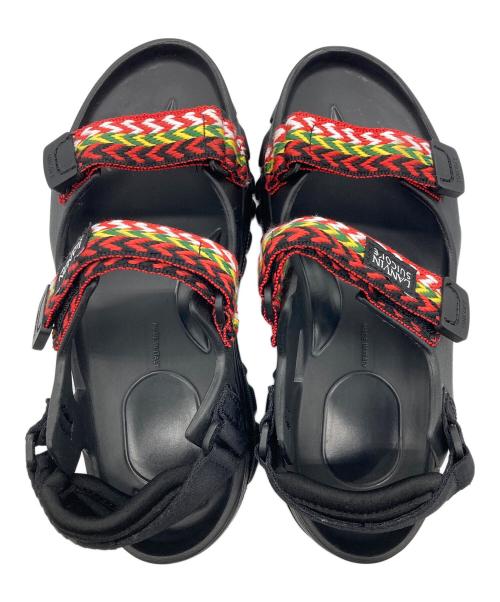 suicoke（スイコック）suicoke (スイコック) LANVIN (ライバン) サンダル ブラック サイズ:5の古着・服飾アイテム