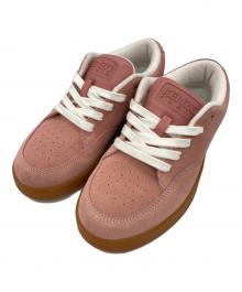 KENZO（ケンゾー）の古着「Dome スエード スニーカー」｜ピンク