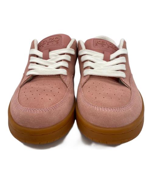 KENZO（ケンゾー）KENZO (ケンゾー) Dome スエード スニーカー ピンク サイズ:37の古着・服飾アイテム