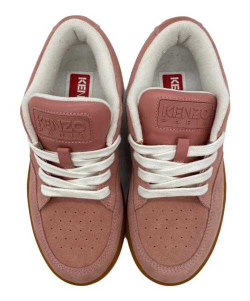 KENZO（ケンゾー）KENZO (ケンゾー) Dome スエード スニーカー ピンク サイズ:37の古着・服飾アイテム