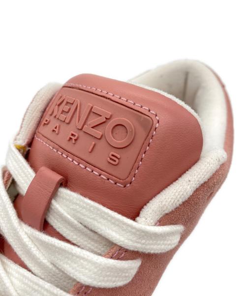 KENZO（ケンゾー）KENZO (ケンゾー) Dome スエード スニーカー ピンク サイズ:37の古着・服飾アイテム
