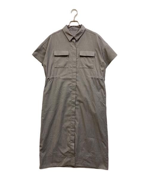 SOEJU（ソージュ）SOEJU (ソージュ) ロングシャツワンピース グレー サイズ:SIZE Freeの古着・服飾アイテム