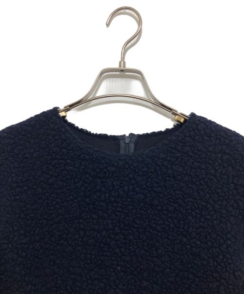 jacquemus（ジャックムス）jacquemus (ジャックムス) フリースワンピース ネイビー サイズ:36の古着・服飾アイテム