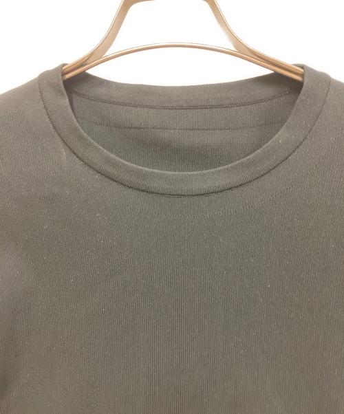 DESCENTE ALLTERRAIN（デザイント オルテライン）Descente ALLTERRAIN (デザイント オルテライン) フュージョンニットTシャツ ブラック サイズ:Mの古着・服飾アイテム