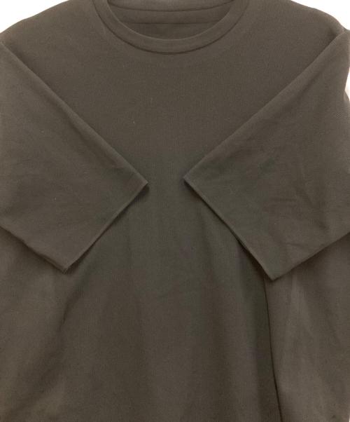 DESCENTE ALLTERRAIN（デザイント オルテライン）Descente ALLTERRAIN (デザイント オルテライン) フュージョンニットTシャツ ブラック サイズ:Mの古着・服飾アイテム