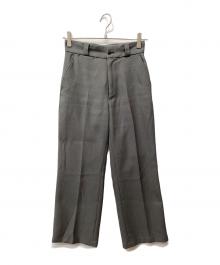 THE SHINZONE（ザ シンゾーン）の古着「CENTER PRESS PANTS」｜グレー