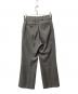 THE SHINZONE (ザ シンゾーン) CENTER PRESS PANTS グレー サイズ:32：3000円