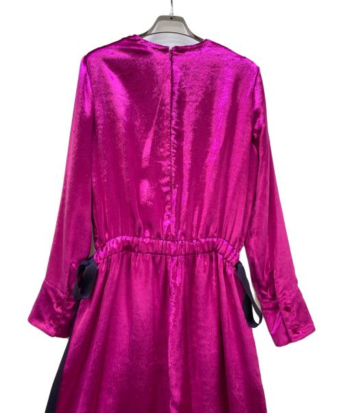 KEITA MARUYAMA（ケイタマルヤマ）KEITA MARUYAMA (ケイタマルヤマ) Shiny Velvet ワンピース パープル サイズ:2 未使用品の古着・服飾アイテム