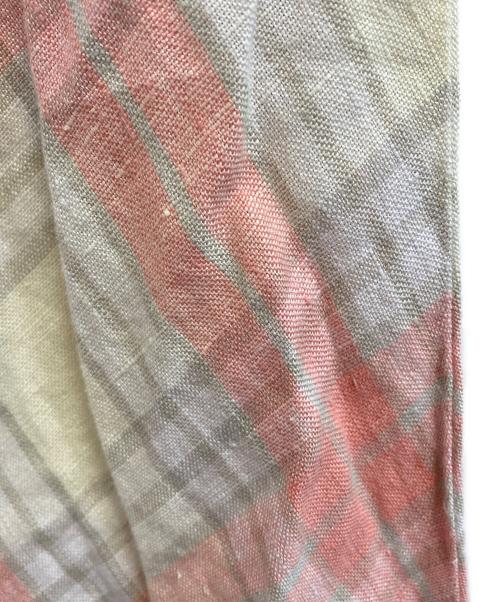 Denim & Supply Ralph Lauren（デニム＆サプライ ラルフローレン）DENIM & SUPPLY RALPH LAUREN (デニム＆サプライ ラルフローレン) リネンマキシスカート オレンジ×ベージュ サイズ:SIZE Sの古着・服飾アイテム