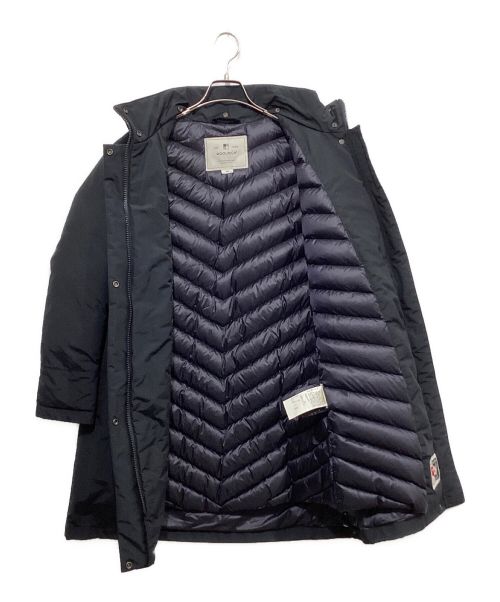 WOOLRICH（ウールリッチ）WOOLRICH (ウールリッチ) BOW BRIDGE COAT ブラック サイズ:XSの古着・服飾アイテム