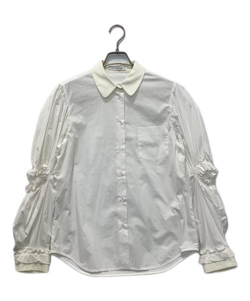 VIVETTA（ヴィヴェッタ）VIVETTA (ヴィヴェッタ) デザインシャツ ホワイト サイズ:40の古着・服飾アイテム