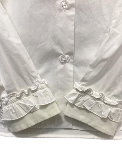 VIVETTA（ヴィヴェッタ）VIVETTA (ヴィヴェッタ) デザインシャツ ホワイト サイズ:40の古着・服飾アイテム