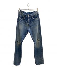 MINEDENIM（マインデニム）の古着「Standard Straight 5pocket USD」｜ブルー