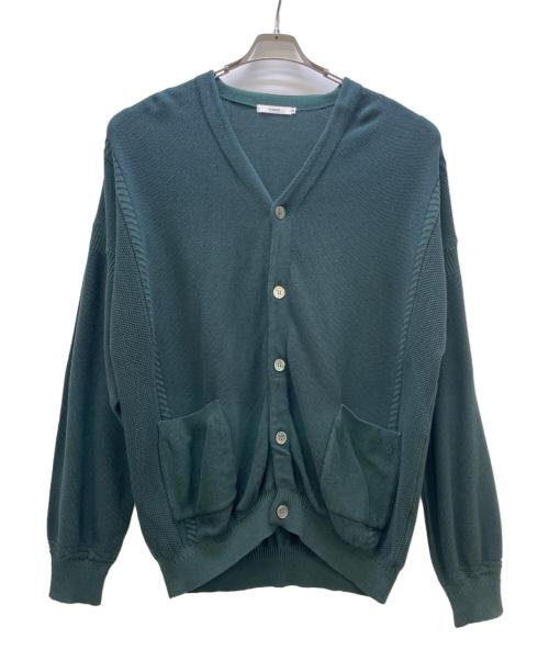 yashiki（ヤシキ）YASHIKI (ヤシキ) Soyokaze Cardigan グリーン サイズ:3の古着・服飾アイテム