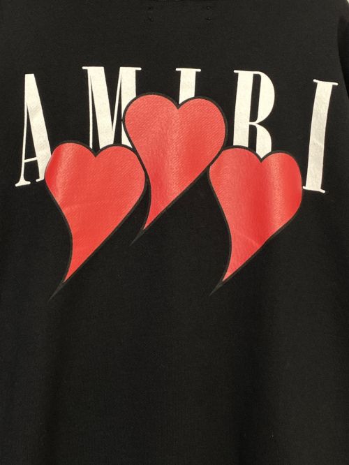 AMIRI（アミリ）AMIRI (アミリ) ハートボーンフーディ ブラック サイズ:Lの古着・服飾アイテム