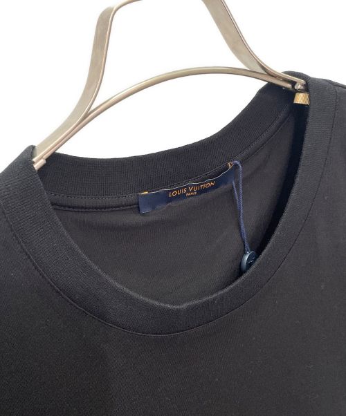 LOUIS VUITTON（ルイ ヴィトン）LOUIS VUITTON (ルイ ヴィトン) 21AW サークルロゴ Tシャツ ブラック サイズ:XLの古着・服飾アイテム