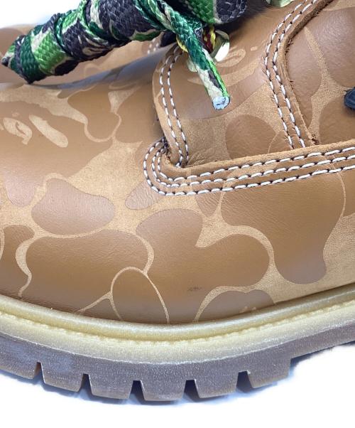 BAPESTA（ベイプスタ）BAPESTA (ベイプスタ) Timberland (ティンバーランド) CHUKKA BOOTS ブラウン サイズ:UK7の古着・服飾アイテム