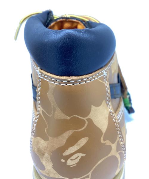 BAPESTA（ベイプスタ）BAPESTA (ベイプスタ) Timberland (ティンバーランド) CHUKKA BOOTS ブラウン サイズ:UK7の古着・服飾アイテム