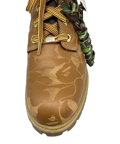 BAPESTA（ベイプスタ）BAPESTA (ベイプスタ) Timberland (ティンバーランド) CHUKKA BOOTS ブラウン サイズ:UK7の古着・服飾アイテム