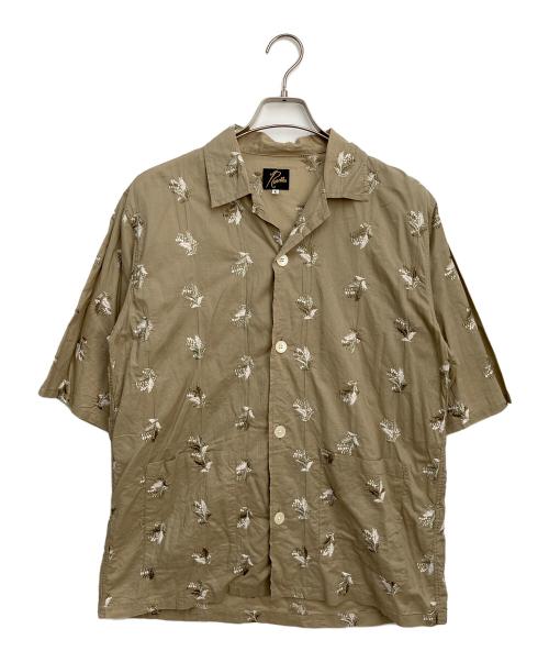 Needles（ニードルズ）Needles (ニードルズ) Cabana Shirt ベージュ サイズ:Lの古着・服飾アイテム