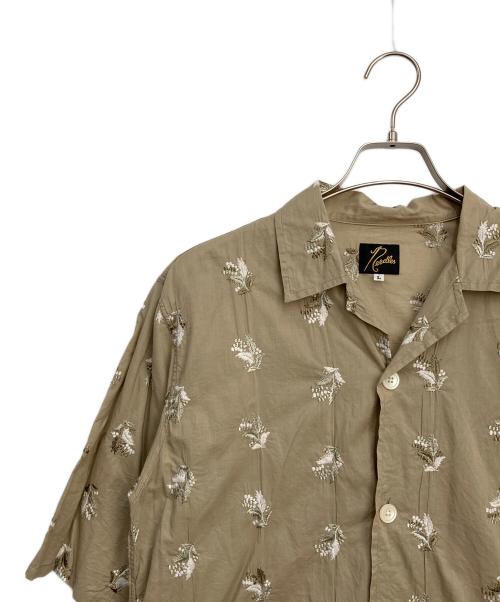 Needles（ニードルズ）Needles (ニードルズ) Cabana Shirt ベージュ サイズ:Lの古着・服飾アイテム