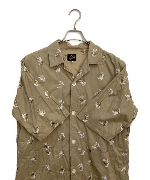 Needles（ニードルズ）Needles (ニードルズ) Cabana Shirt ベージュ サイズ:Lの古着・服飾アイテム