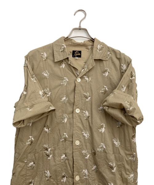 Needles（ニードルズ）Needles (ニードルズ) Cabana Shirt ベージュ サイズ:Lの古着・服飾アイテム