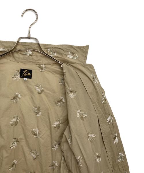 Needles（ニードルズ）Needles (ニードルズ) Cabana Shirt ベージュ サイズ:Lの古着・服飾アイテム