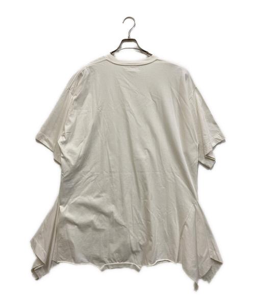 MM6 Maison Margiela（エムエムシックスメゾンマルジェラ）MM6 Maison Margiela (エムエムシックス メゾンマルジェラ) Tシャツドレス ホワイト サイズ:SIZE Mの古着・服飾アイテム