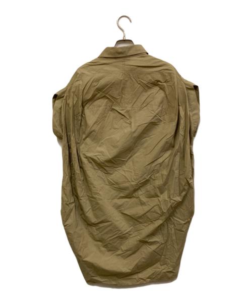 minitz（ミニッツ）minitz (ミニッツ) ロングシャツ カーキ サイズ:表記なしの古着・服飾アイテム