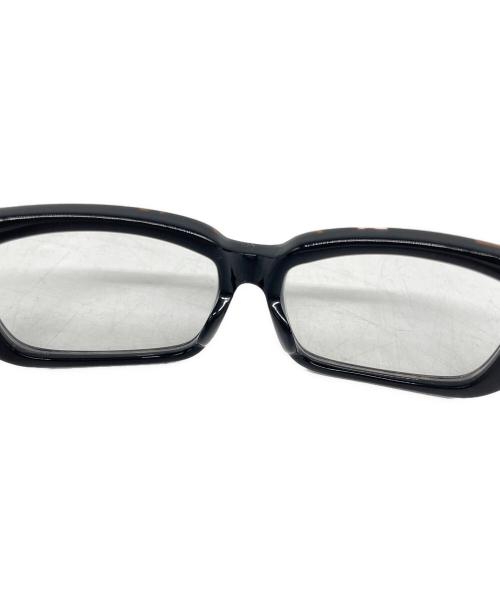 Monkey Flip（モンキーフリップ）Monkey Flip (モンキーフリップ) 伊達眼鏡 ブラックの古着・服飾アイテム