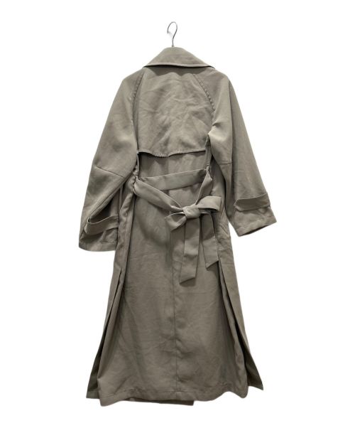 LOUNIE（ルーニー）LOUNIE (ルーニー) ボタンレストレンチコート カーキ サイズ:38の古着・服飾アイテム