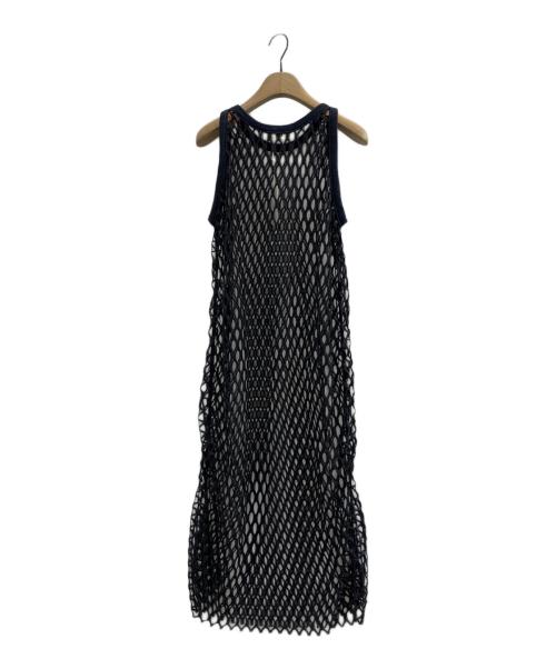 Uhr（ウーア）Uhr (ウーア) fishnet dress グレー サイズ:Freeの古着・服飾アイテム