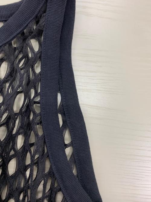 Uhr（ウーア）Uhr (ウーア) fishnet dress グレー サイズ:Freeの古着・服飾アイテム