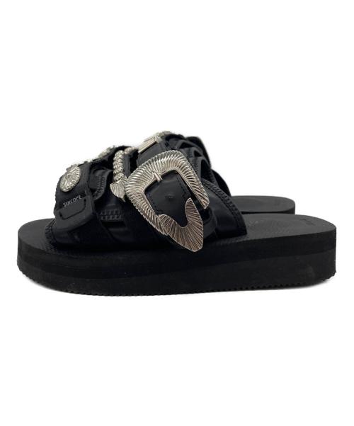 suicoke（スイコック）suicoke (スイコック) TOGA ARCHIVES (トーガアーカイブス) MOTO ブラック サイズ:24の古着・服飾アイテム