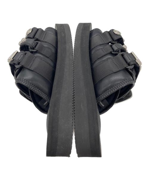 suicoke（スイコック）suicoke (スイコック) TOGA ARCHIVES (トーガアーカイブス) MOTO ブラック サイズ:24の古着・服飾アイテム