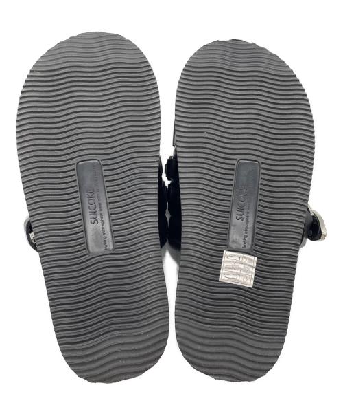 suicoke（スイコック）suicoke (スイコック) TOGA ARCHIVES (トーガアーカイブス) MOTO ブラック サイズ:24の古着・服飾アイテム