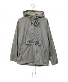 THRASHER×STARTER（スラッシャー×スターター）の古着「アノラックパーカー」｜グレー