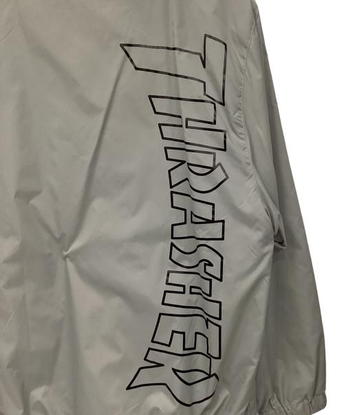 THRASHER（スラッシャー）THRASHER (スラッシャー) STARTER (スターター) アノラックパーカー グレー サイズ:Lの古着・服飾アイテム