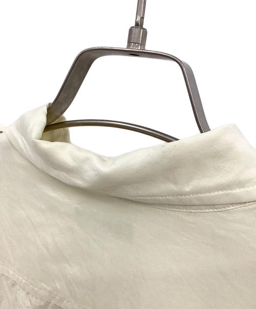 Bon Vieux（ボンビュー）Bon Vieux (ボンビュー) シルクシャツ ベージュ サイズ:Lの古着・服飾アイテム